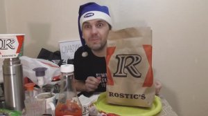 Обжор дегустирую Ланч Баскет Rostics 5 за 250 рублей