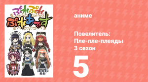Повелитель: Пле-пле-плеяды 3 сезон 5 серия (аниме-сериал, 2018)