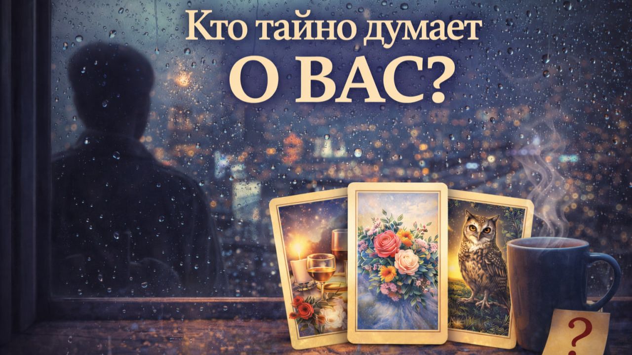 ❓КТО ТАЙНО ДУМАЕТ О ВАС? У кого вы «сидите в голове».