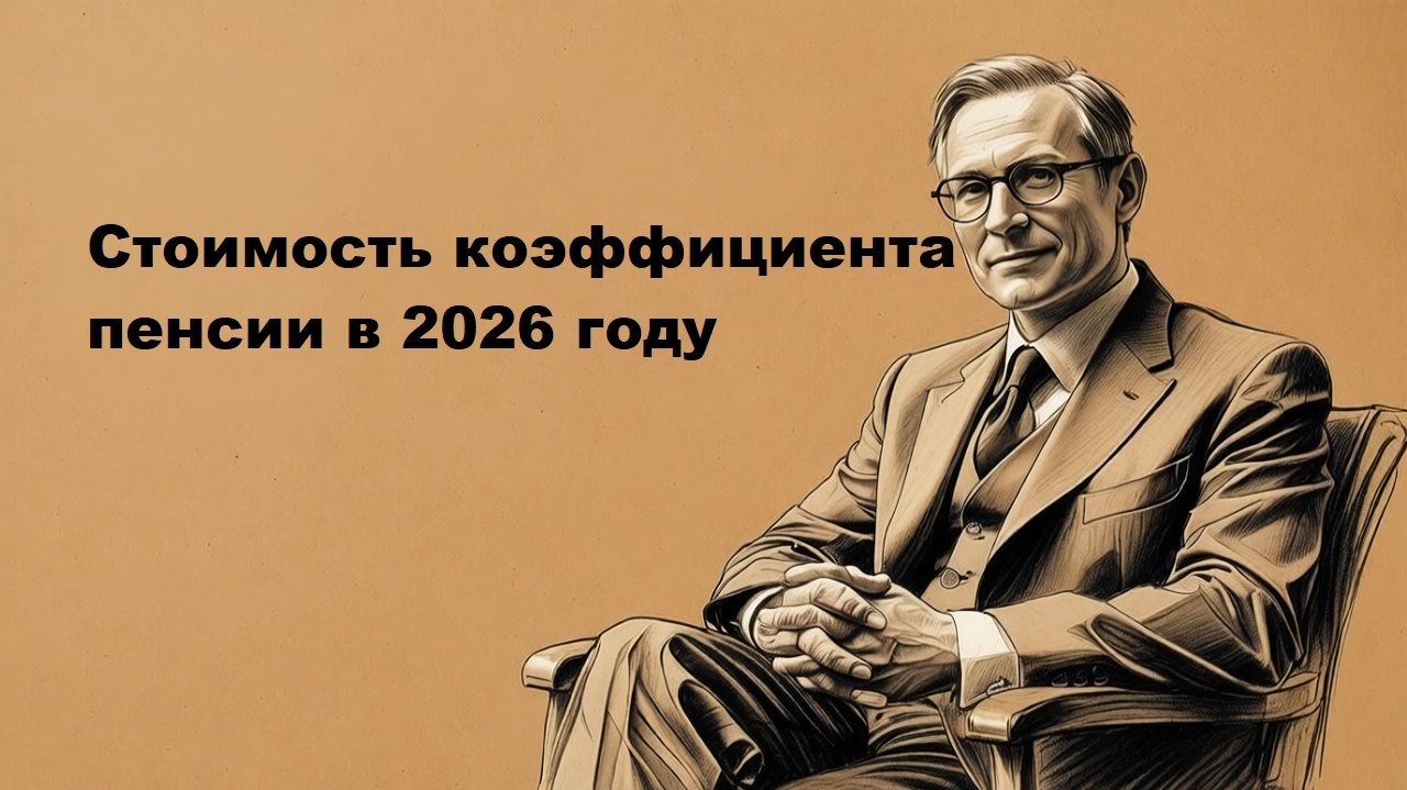 Стоимость коэффициента пенсии в 2026 году смотреть онлайн