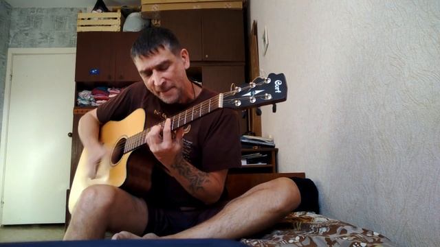 Три мушкетера - Баллада Атоса - кавер на гитаре смотреть онлайн