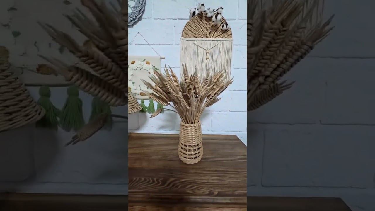 Когда бумага оживает…получается это #плетенаямебель #бумажныетрубочки смотреть онлайн