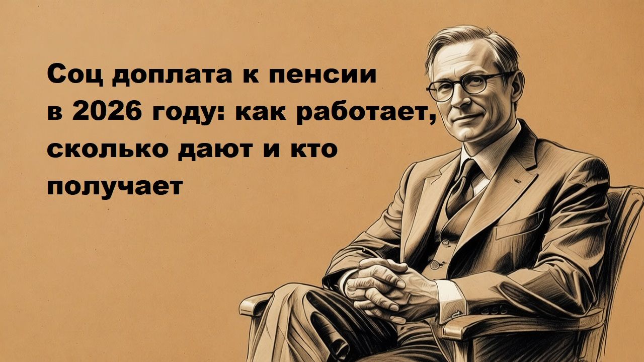 Соц доплата к пенсии в 2026 году смотреть онлайн