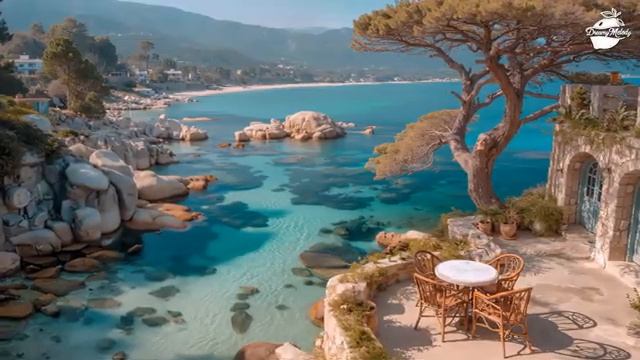 Mediterranean Dream  Italian Music  Calm Coastal Music  Dreamy Seaside Views