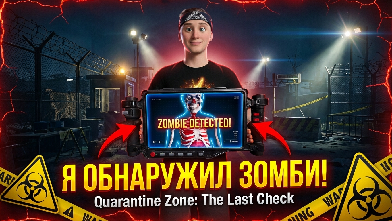 ⚡НОВАЯ ИГРА ПРО ЗОМБИ! ЗОНА КАРАНТИНА ➣ Quarantine Zone: The Last Check смотреть онлайн