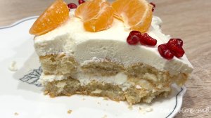 Вкусный и нежный  десерт с печеньем савоярди