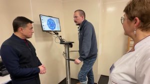 Губернатор Московской области Андрей Воробьев проверил в Лобне работу новой городской поликлиники.