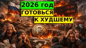 Это не КРИЗИС, это ЖОПА! Золото НА ГРАНИ. 2026 БУДЕТ СТРАШНЫМ!