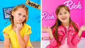 История бедной и богатой девочки - Дети учатся быть добрыми.