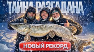 РЕКОРД ПО ЩУКЕ! Зимняя ловля трофейной рыбы на вибы. ТОПОВАЯ РЫБАЛКА!