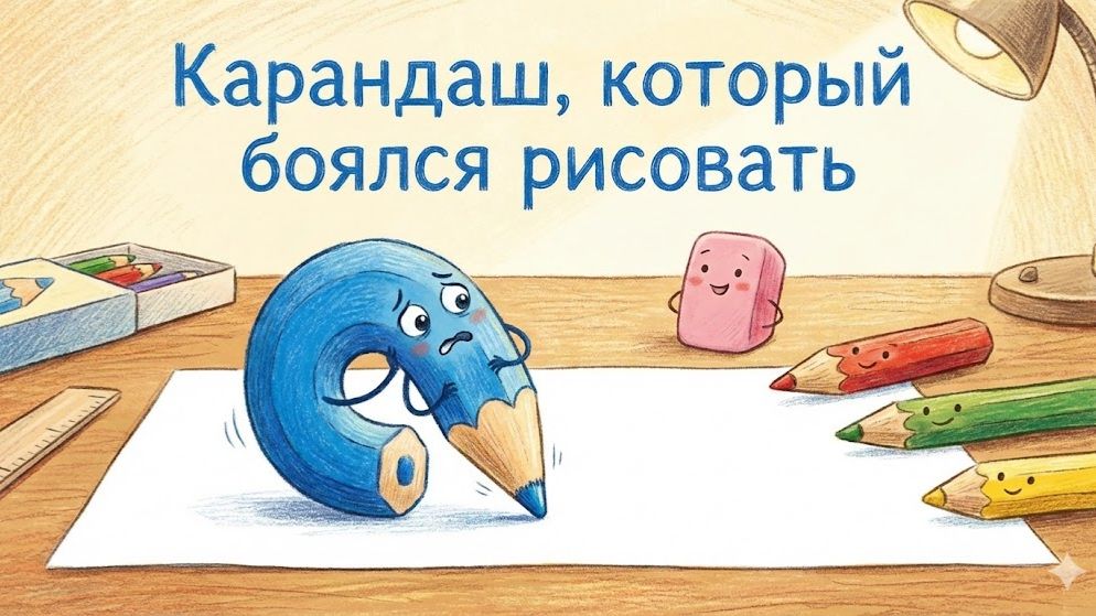 Карандаш, который боялся рисовать смотреть онлайн