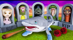 ТРАЛАЛЕРО ТРАЛАЛА_ ПОСЛЕДСТВИЯ ДРУЖБЫ! Italian Brainrot анимации