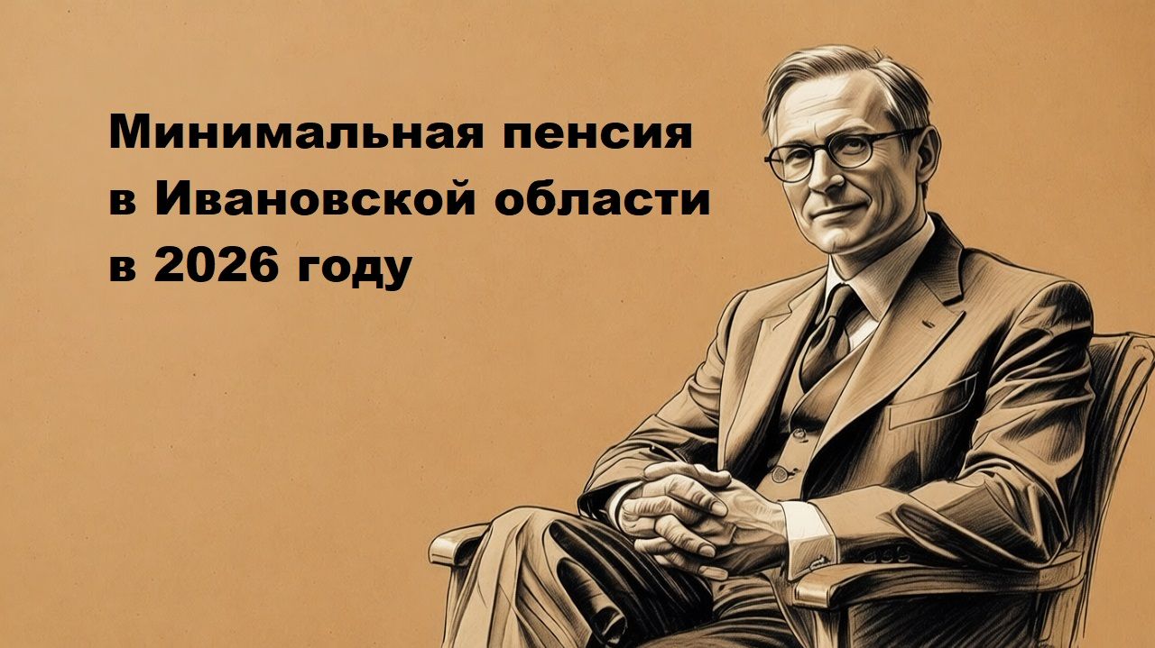 Минимальная пенсия в Ивановской области в 2026 году смотреть онлайн