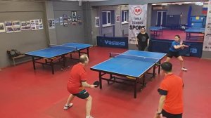 ПАРНЫЙ однажды Нельсон Д. Ноговицына А. Ким А. Чирков А. 20.01 после турнира по настольному теннису