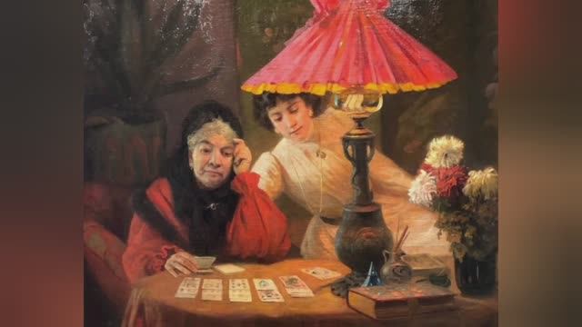 Картина Григория Мясоедова "Сумерки". Что хотел сказать автор? смотреть онлайн