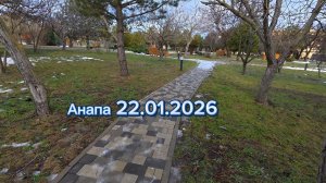Анапа 22.01.2026