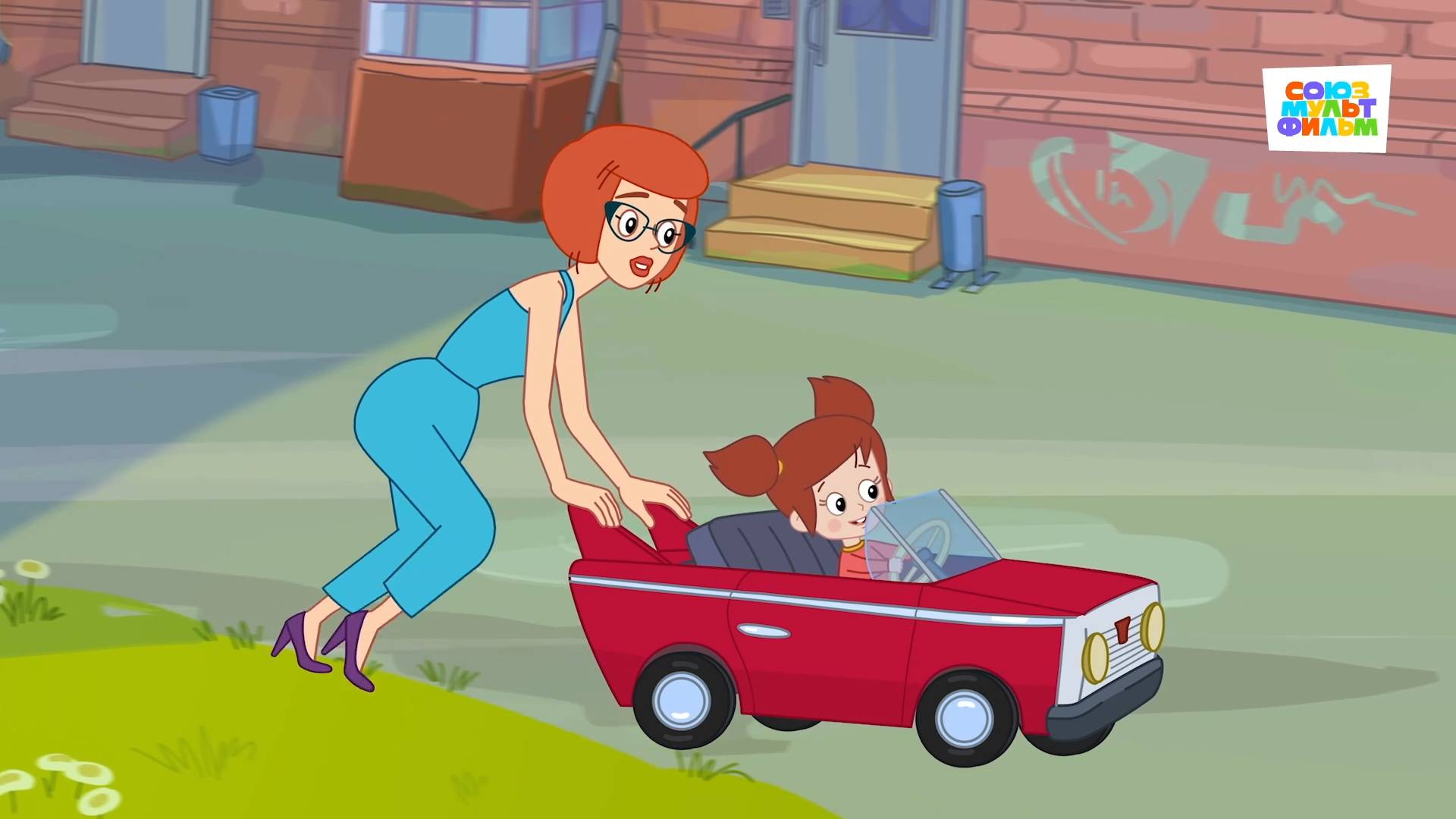 Новое Простоквашино – 125 серия — Настоящие девочки — Союзмультфильм HD смотреть онлайн