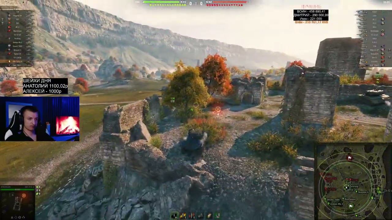 ОБЗОР НОВОЙ КАРТЫ КАВКАЗ! ЛУЧШАЯ КАРТА МИР ТАНКОВ смотреть онлайн