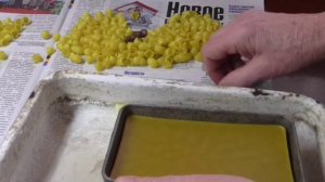 Изготовление восковых мисочек