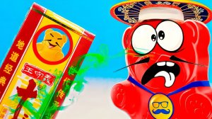 САМАЯ ВОНЮЧАЯ ЕДА ИЗ КИТАЯ ДЛЯ ЖЕЛЕЙНОГО МЕДВЕДЯ ВАЛЕРЫ