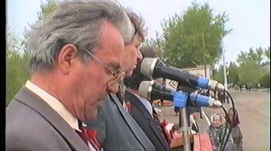 1 мая митинг Поспелиха 1997г