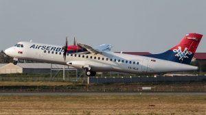 LYBE-LDSP-LYBE Белград-Сплит-Белград ATR 72-500  Air Serbia(ASL055) VATSIM X Plane 12