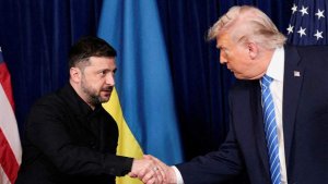 Зеленский и Трамп завершили переговоры в Давосе