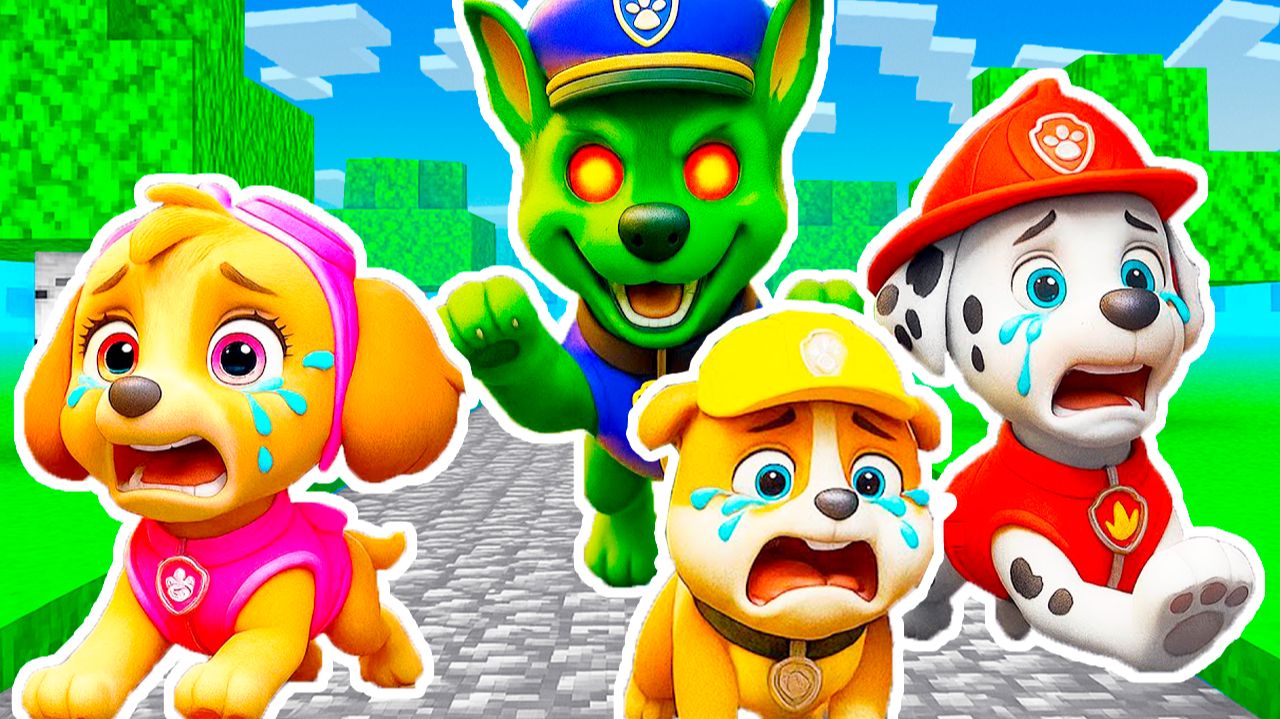 ОГРОМНЫЙ ЗОМБИ ГОНЩИК против СКАЙ МАРШАЛА и КРЕПЫША в МАЙНКРАФТ смотреть онлайн