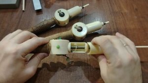 ИНТЕРЕСНАЯ РЕДКАЯ ЗИМНЯЯ УДОЧКА С ДВУМЯ БАРАБАНАМИ МДО ИЗ СССР.НОСТАЛЬГИЯ ПО СНАСТЯМ СССР.