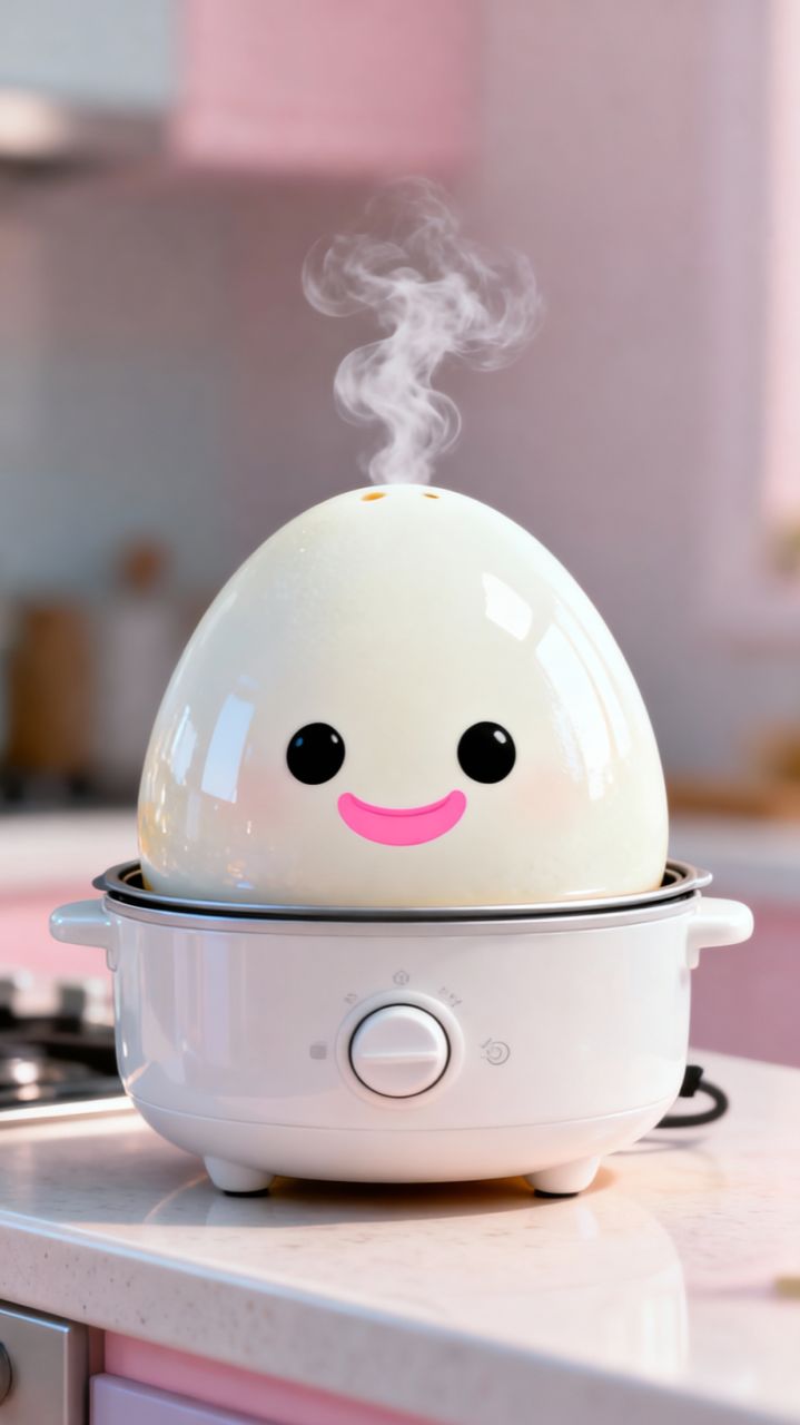 Быстрое и удобное приготовление яиц - Электрическая яйцеварка!🍳⚡ смотреть онлайн