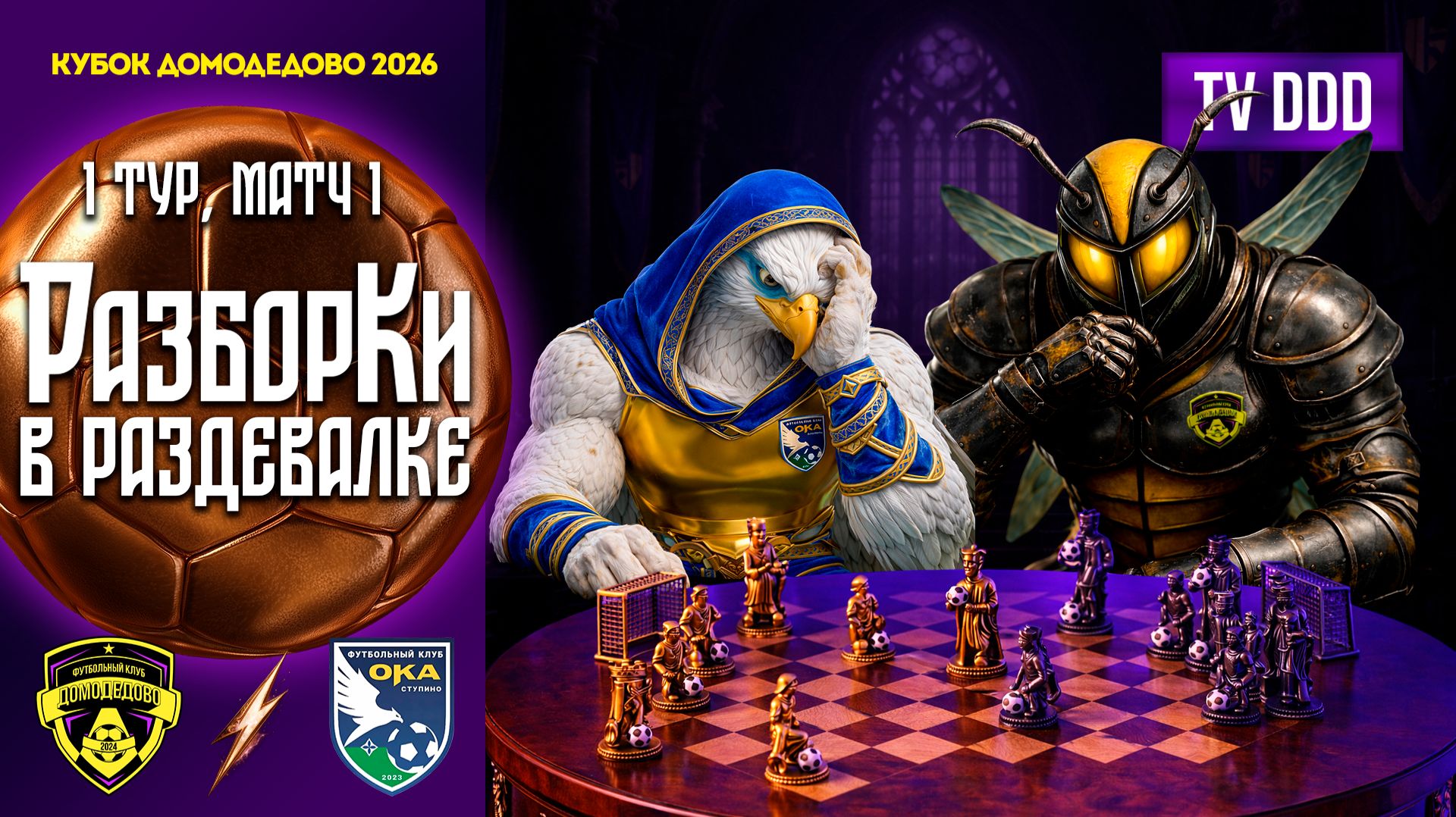 РазборКи в раздевалке | ФК Домодедово – ФК Ока | 1 тур