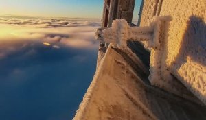 Камера Лахта Центра на высоте 387 метров