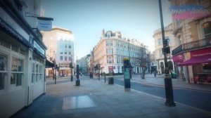 Утренняя прогулка по Лондону в Вест-Энде 4K