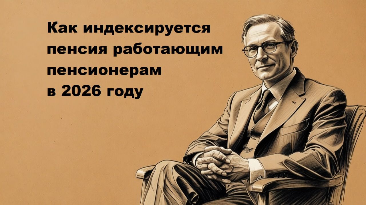 Как индексируется пенсия работающим пенсионерам в 2026 году смотреть онлайн