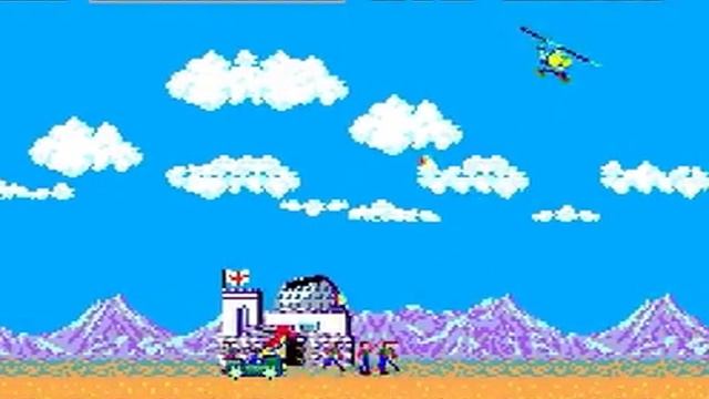 NES - Choplifter смотреть онлайн