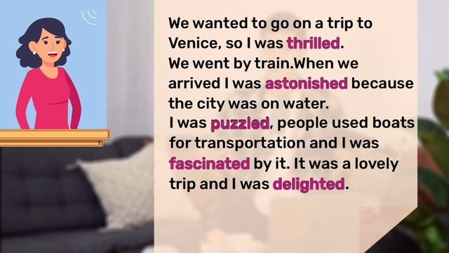 20 adjectives to describe feelings! смотреть онлайн