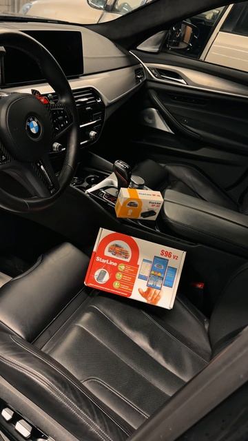 BMW M5 F90 Competition - установка охранной системой StarLine S96 V2 с автозапуском смотреть онлайн