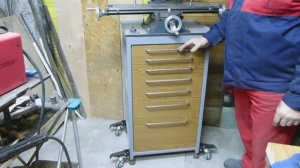 Тумба под Фрезерный станок с ящиками и виброопорами своими руками