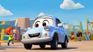 Малыши-гонщики: кто первым доедет? мультик