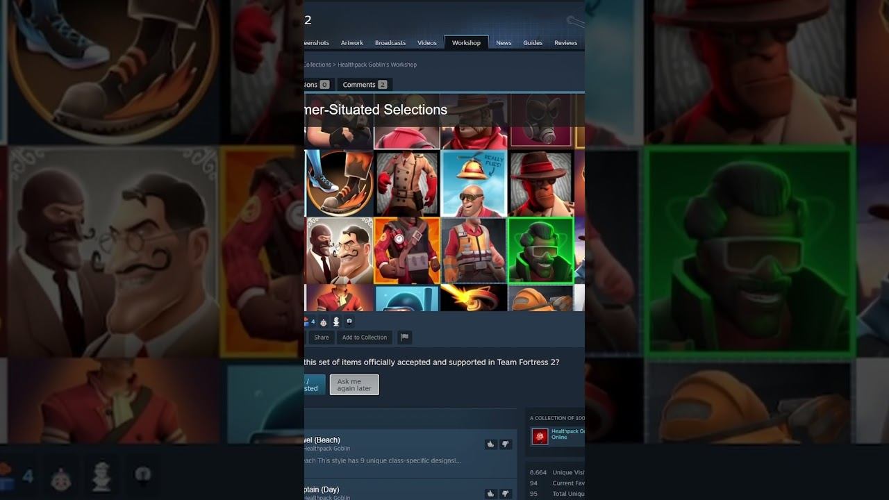 "Блестящие" СКИНЫ #shorts #teamfortress2 #tf2 #ader #тф2 смотреть онлайн