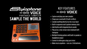 Stylophone Voice: Portable Sampler Introducing