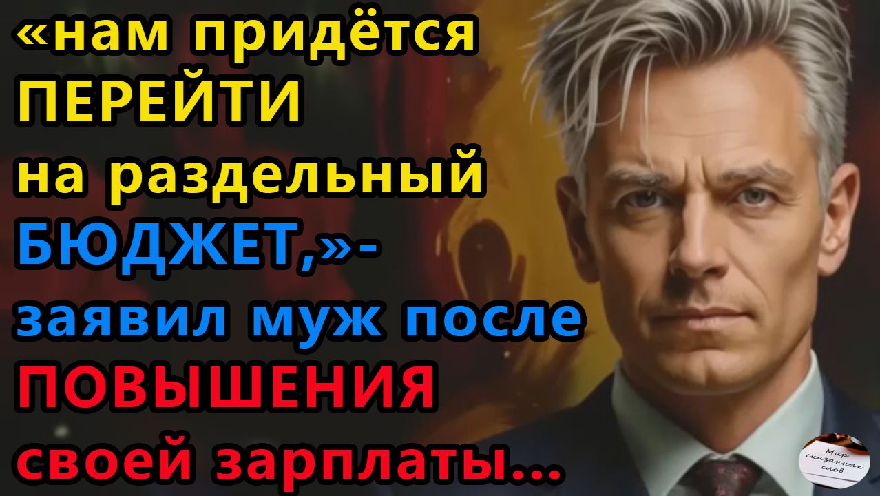 Истории из жизни: Нам придется перейти на раздельный бюджет Аудио рассказы, Жизненные истории смотреть онлайн