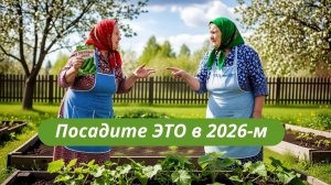 ЗАБУДЬТЕ ПРО СТАРЫЕ СОРТА! Посадите ЭТО в 2026-м Урожай завалит подвал!