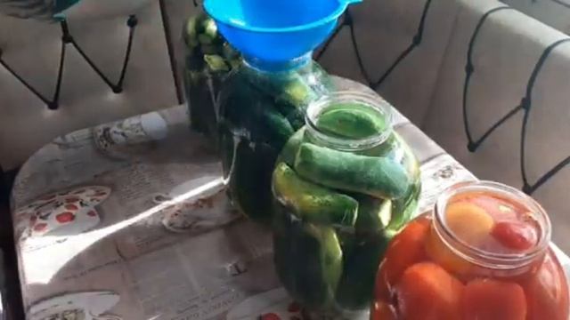 Хрустящие огурцы на зимуЛёгкийпонятный и доступный рецептдаже у начинающих получиться смотреть онлайн