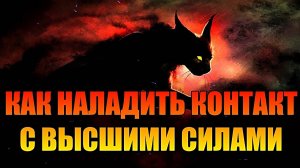 КАК НАЛАДИТЬ КОНТАКТ С ВЫСШИМИ СИЛАМИ