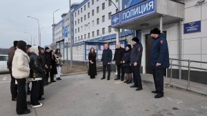 Студенты академии посетили с интерактивным визитом отдел полиции г. Черкесска