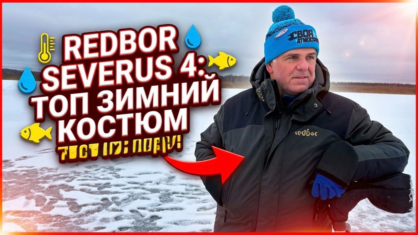 ИДЕАЛЬНЫЙ КОСТЮМ для Зимней рыбалки! REDBOR Severus4 смотреть онлайн