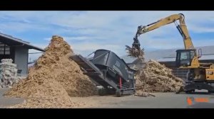 Мобильная дробилка Arjes Impactor 250 Переработка древесных и строительных отходов