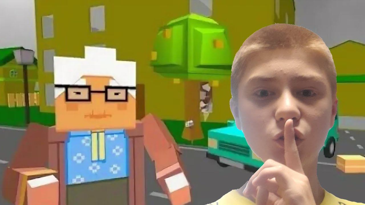 БАБУЛЯ МАЙНКРАФТ СЛЕДИТ ЗА МНОЙ в игре GRANNY CRAFT ! 2