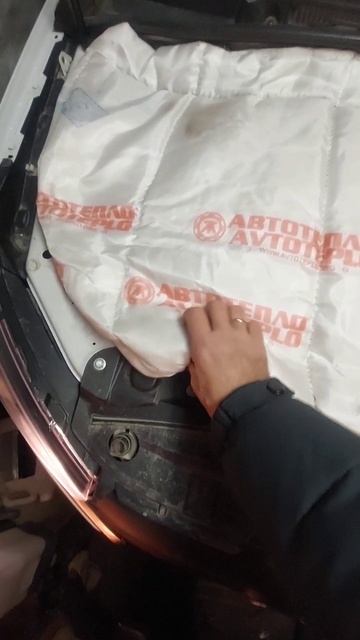 Гранта кросс Утепляем автоодеялом. смотреть онлайн